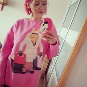 miss piggy sweatshirt zara